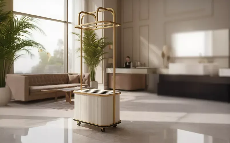 Photo d'un Chariots Bagages Hôtel pour Professionnels