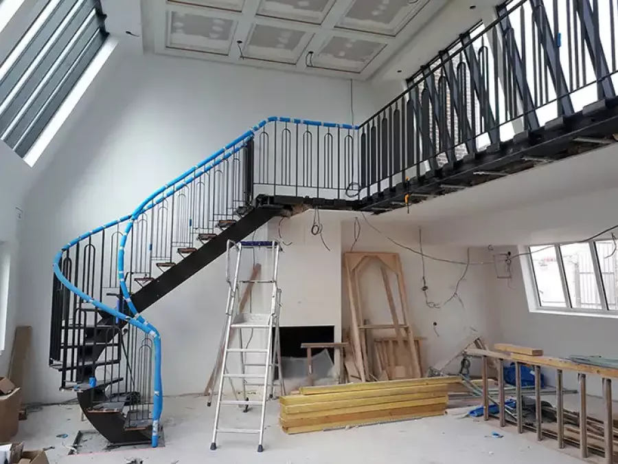 collection d'escaliers hélicoïdaux et tournants pour particuliers