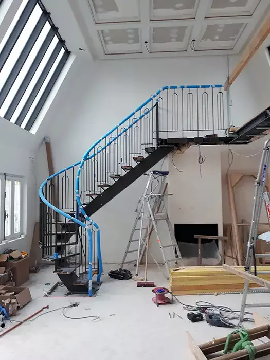 collection d'escaliers hélicoïdaux et tournants pour particuliers